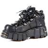 New Rock - M106S1 Lage schoenen - Zwart/Zilverkleurig Product image